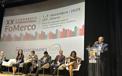Niterói sedia solenidade de abertura do FoMerco 2025 e reforça agenda regional de cooperação