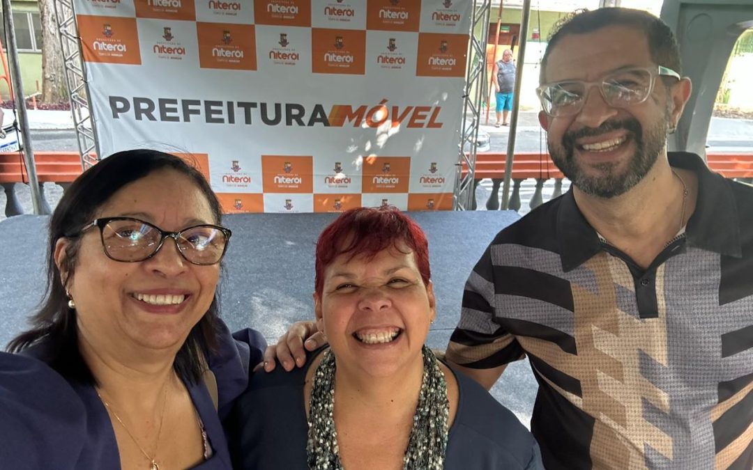 Pacto Niterói Contra a Violência participa da ação da Prefeitura Móvel no Fonseca
